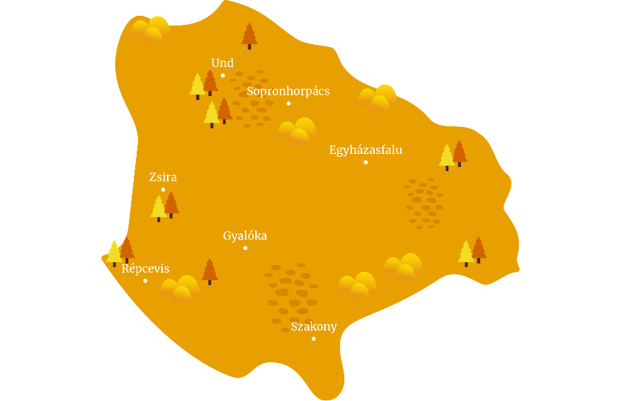 Dél-Alpokalja Nagy térkép